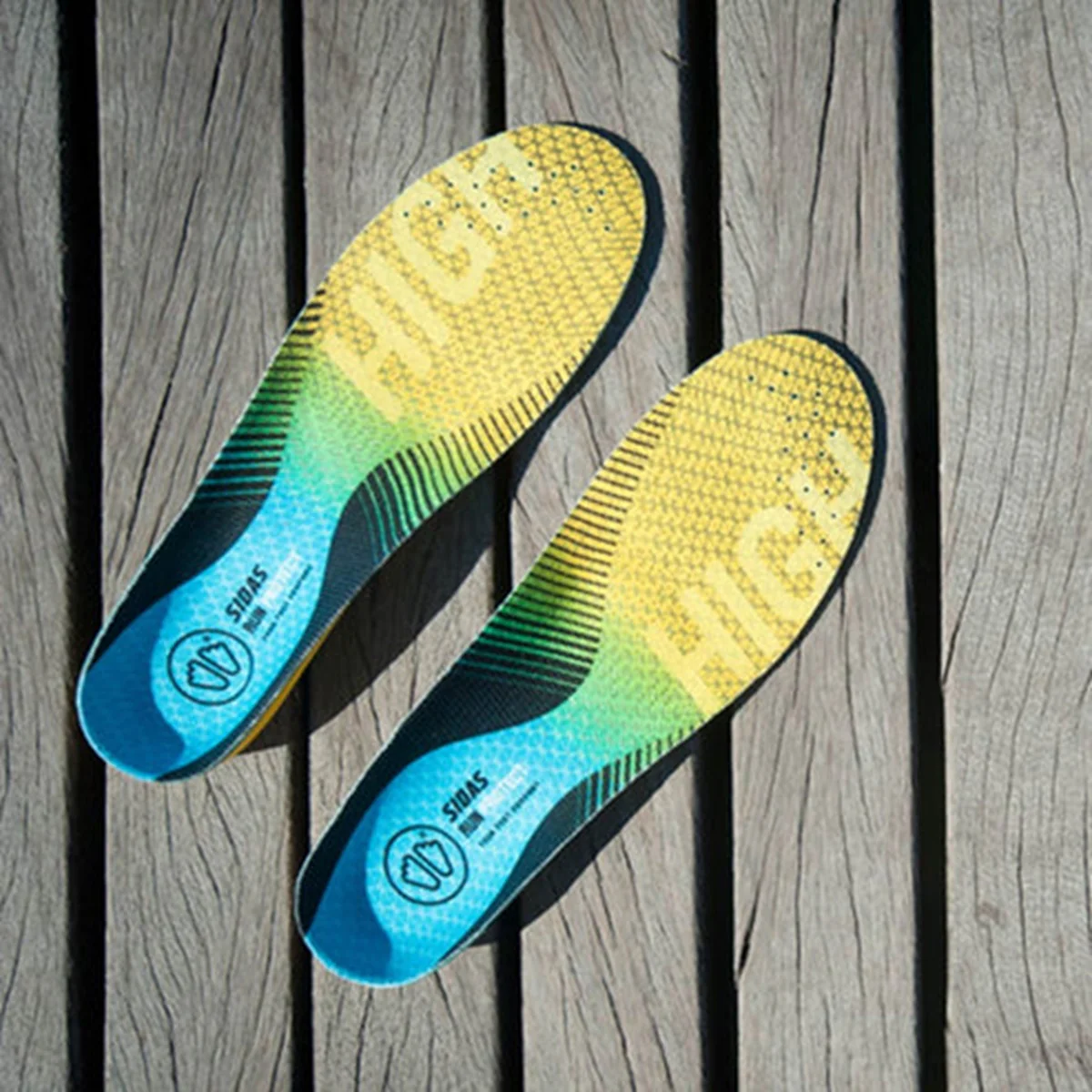 SIDAS RUN 3 FEET PROTECT HIGH SOLETTE STABILIZZANTI DA RUNNING IDEALI PER PIANTA LARGA - Image 4