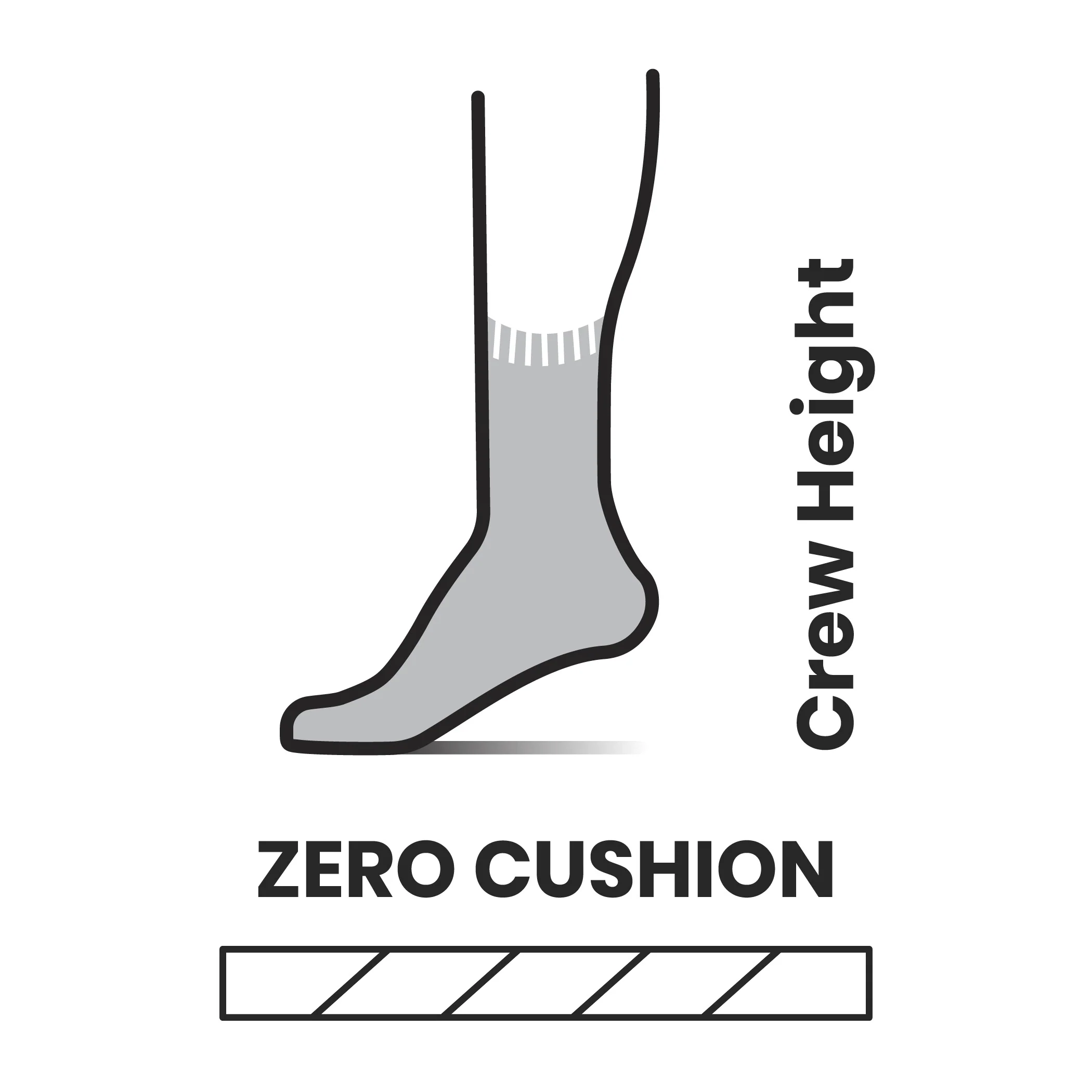 SMARTWOOL CASUAL CREW CALZE DA TUTTI I GIORNI/LIFESTYLE IN MISTO LANA MERINO DUREVOLI - COLORE: MOONBEAM - Image 2
