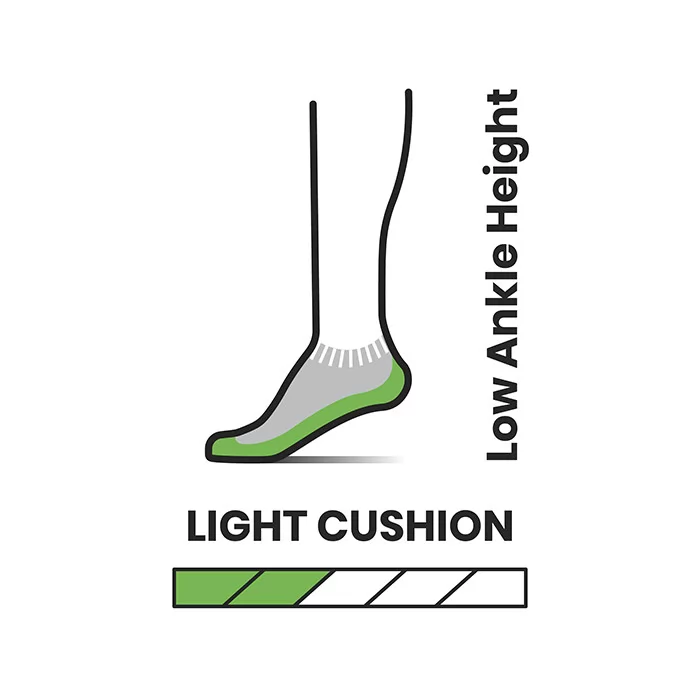 SMARTWOOL HIKE LIGHT CUSHION LOW ANKLE Calze tecniche lana merino UNISEX - Image 2