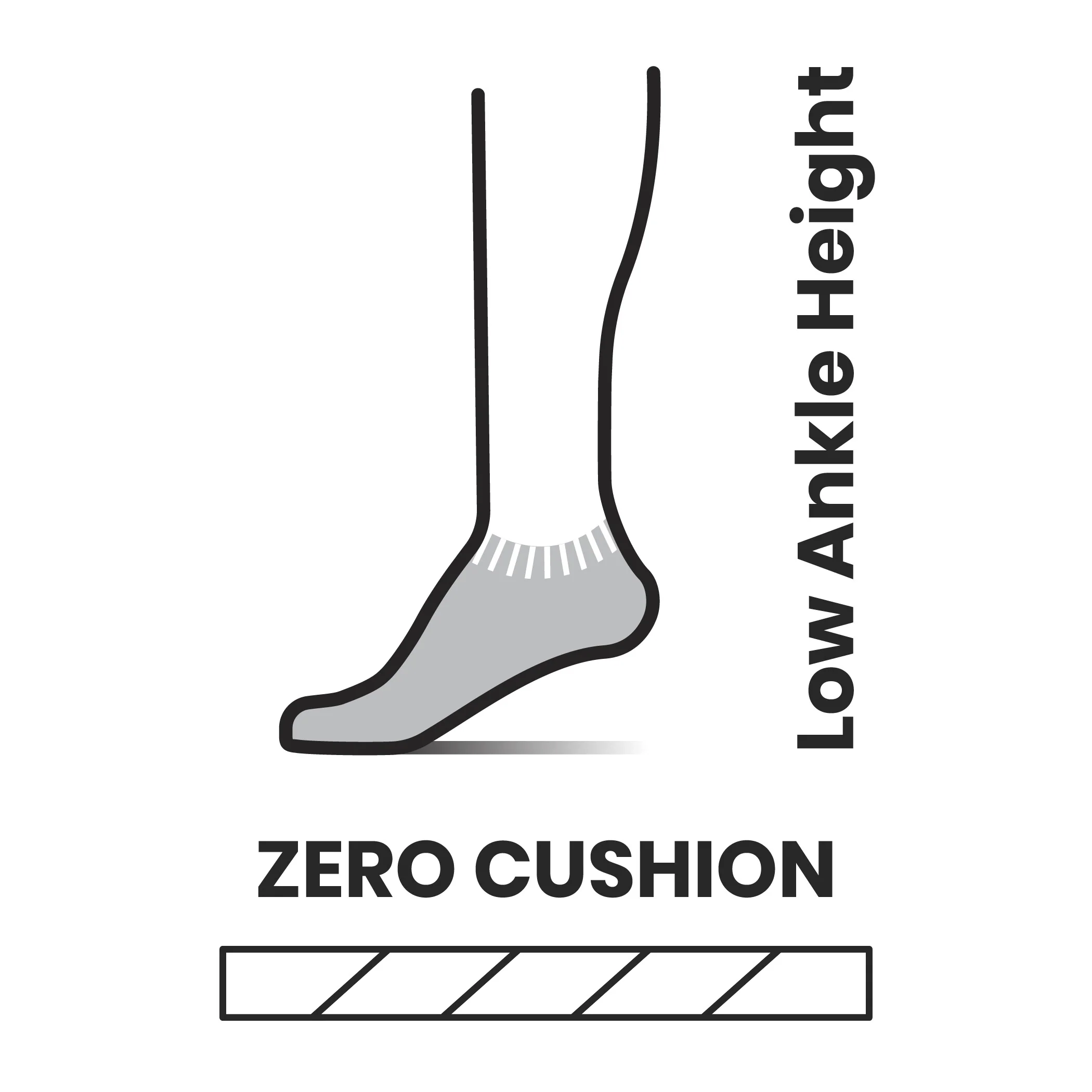 SMARTWOOL Zero Cushion Low Ankle Calze basse tecniche estive da corsa e running in misto lana merino - Image 2