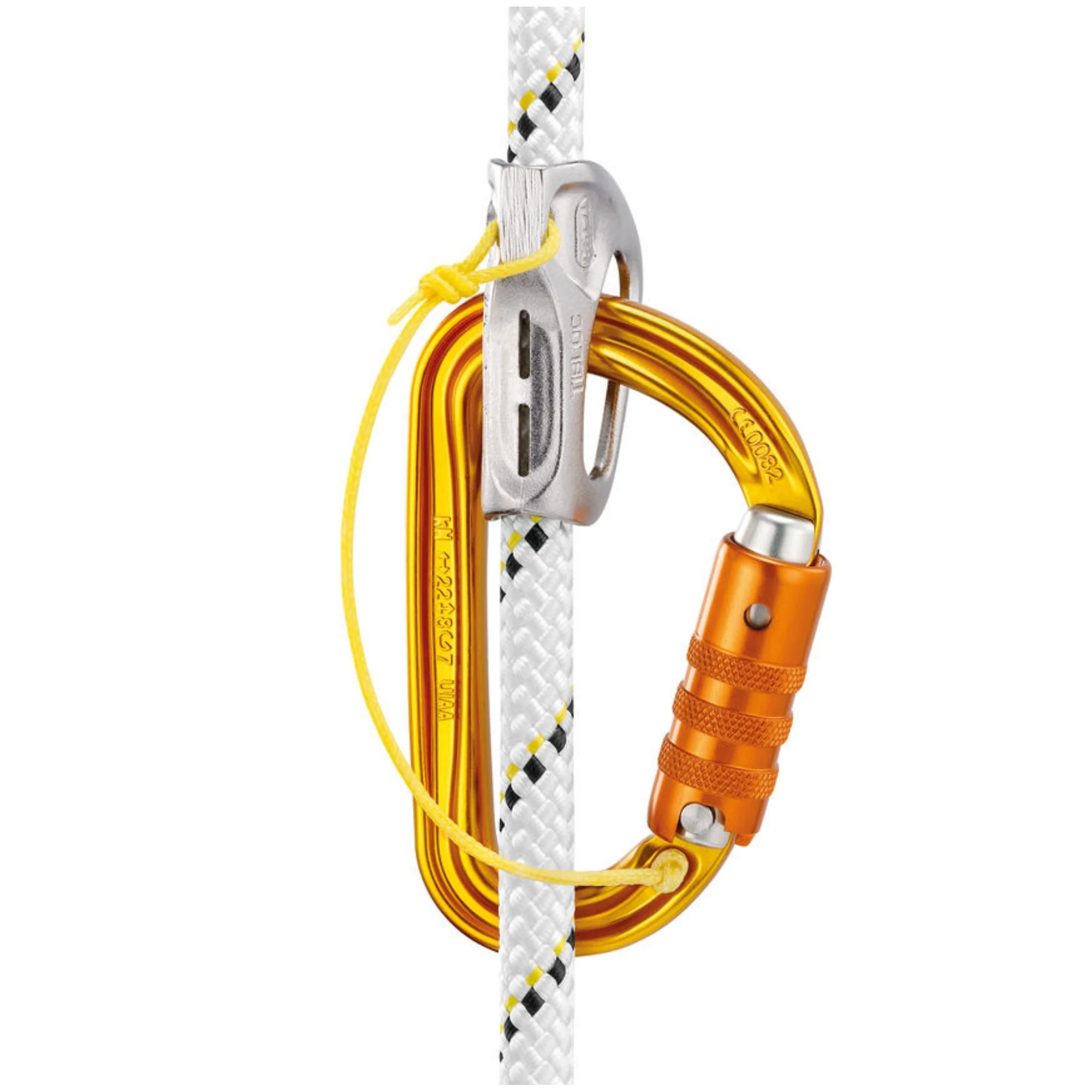 PETZL Sm'D TRIACT LOCK MOSCHETTONE ASIMMETRICO ULTRALEGGERO - 2 COLORI - Image 3