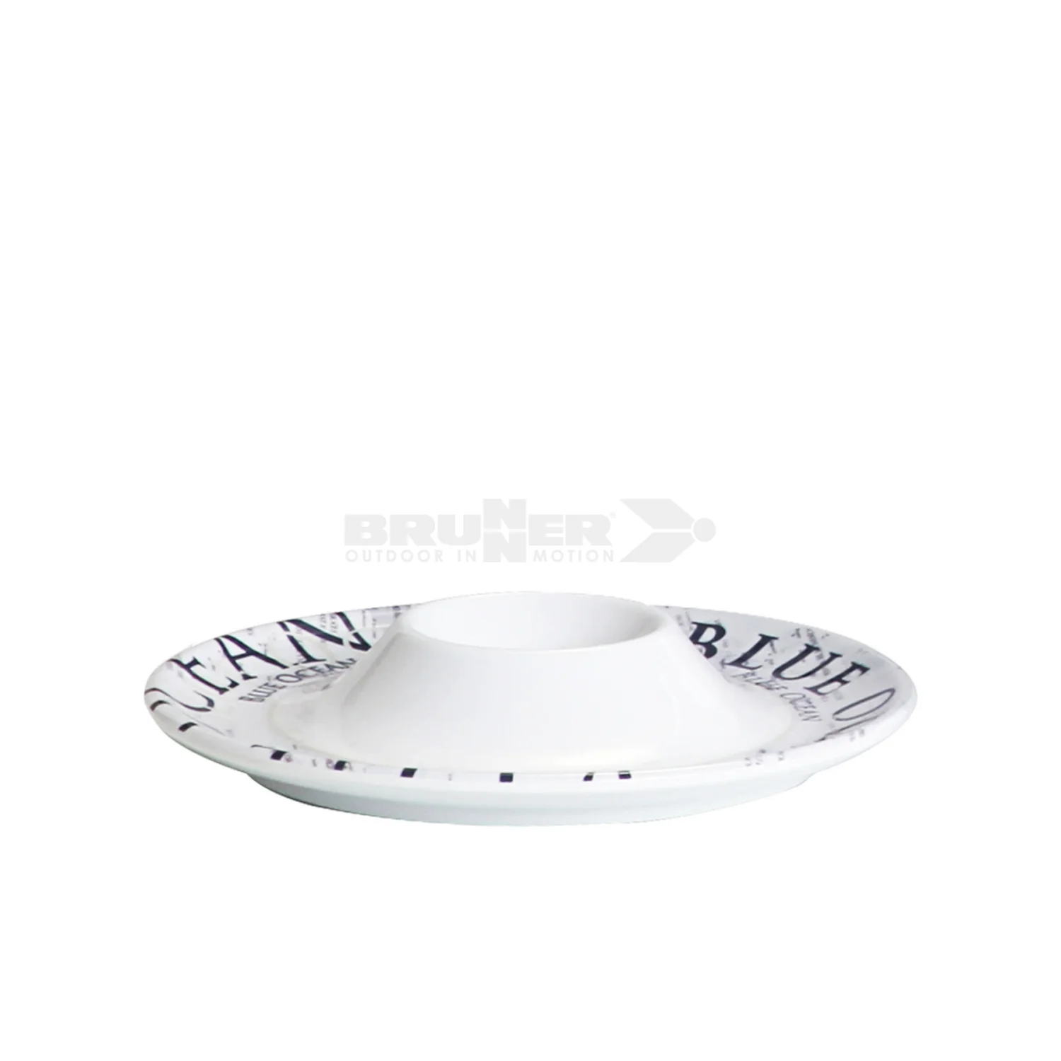 BRUNNER STOVIGLIE IN MELAMINA FANTASIA BLUE OCEAN ACQUISTABILE SFUSA O IN KIT DA 12-16 36PZ CON ANTISLIP - Image 15