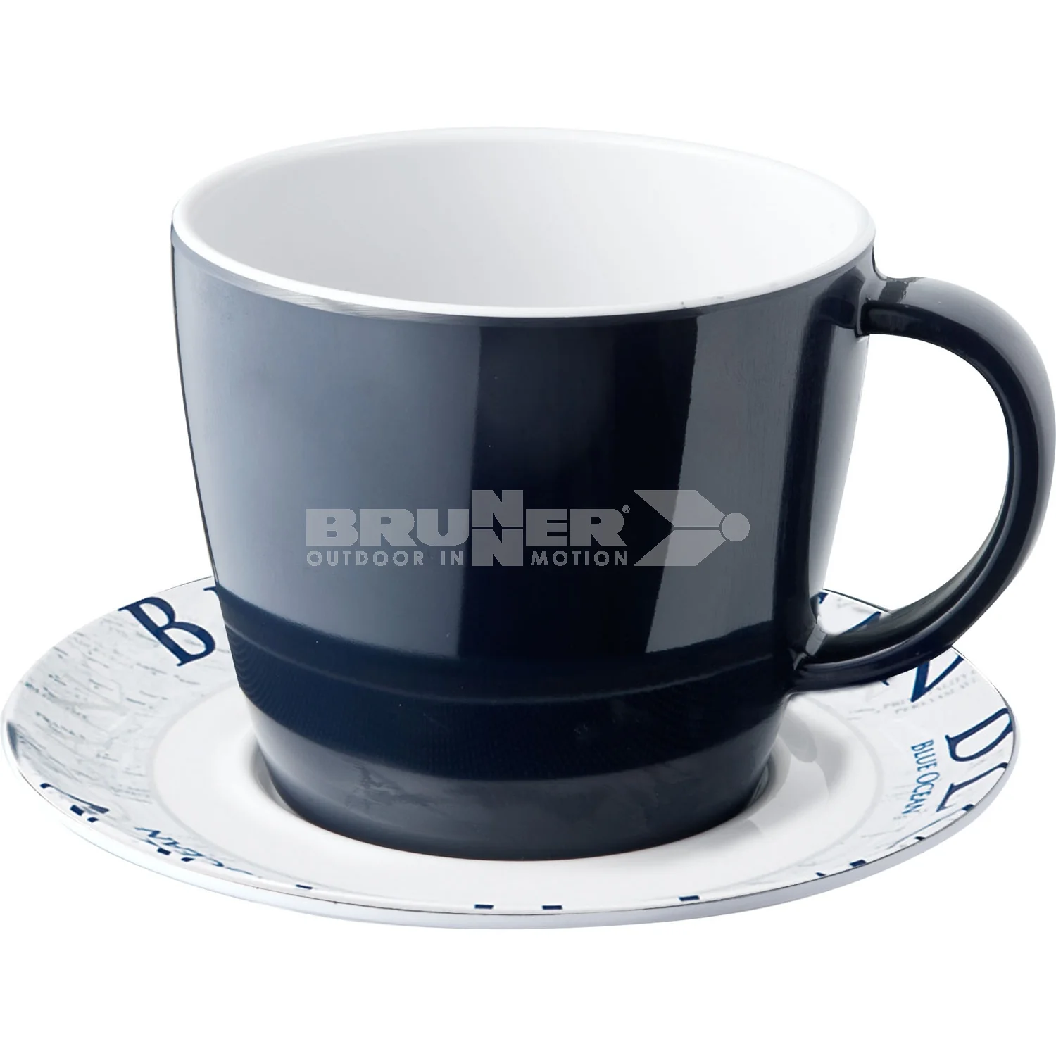 BRUNNER STOVIGLIE IN MELAMINA FANTASIA BLUE OCEAN ACQUISTABILE SFUSA O IN KIT DA 12-16 36PZ CON ANTISLIP - Image 17