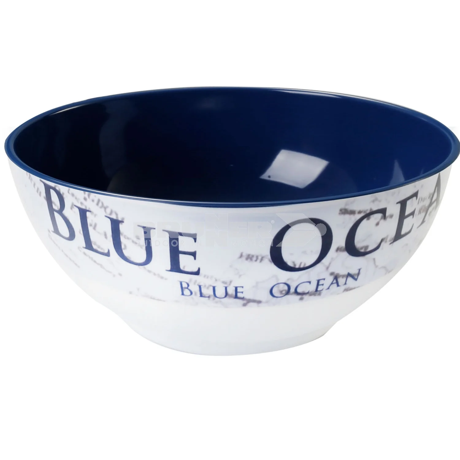 BRUNNER STOVIGLIE IN MELAMINA FANTASIA BLUE OCEAN ACQUISTABILE SFUSA O IN KIT DA 12-16 36PZ CON ANTISLIP - Image 9