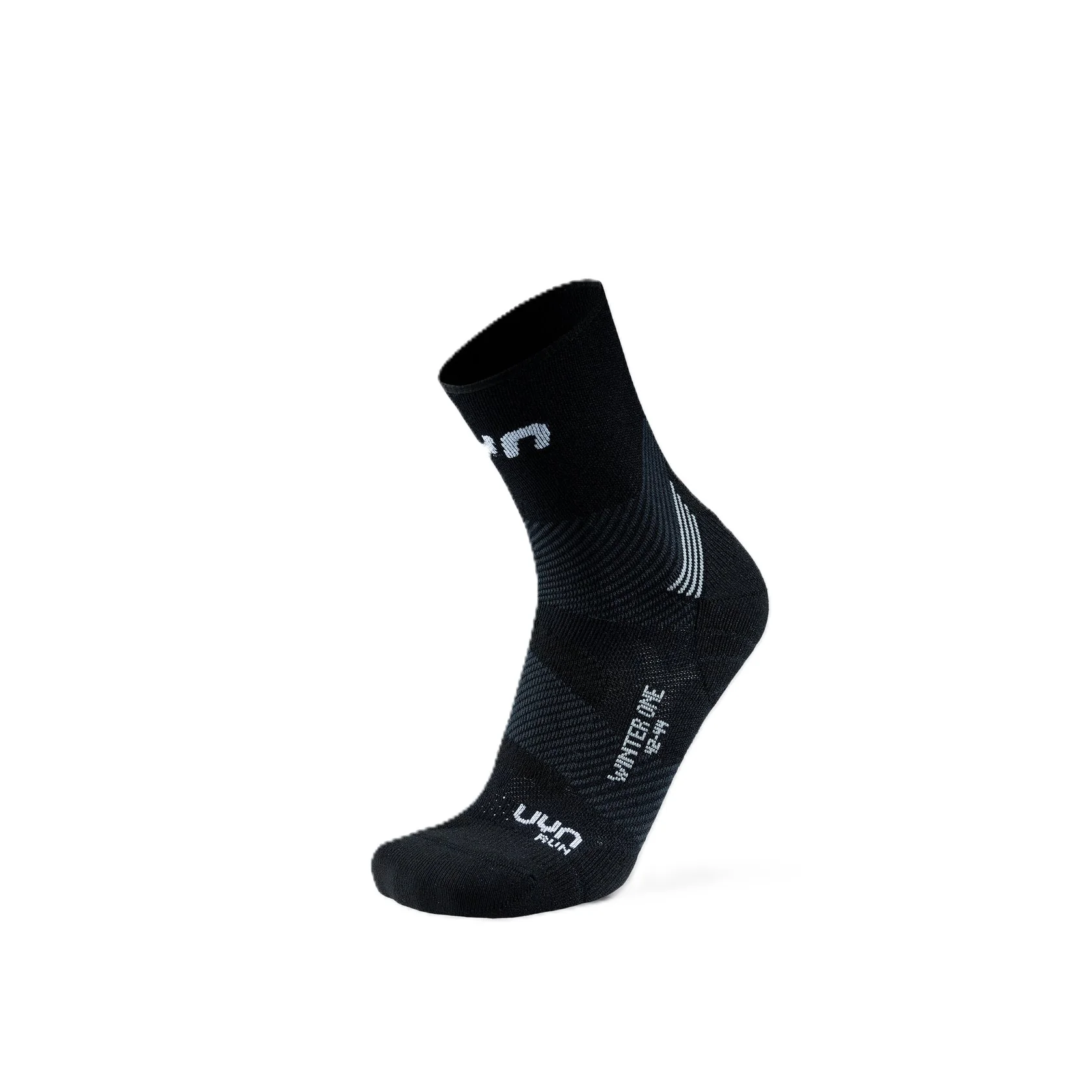 UYN RUN WINTER ONE CALZE TECNICHE IN LANA MERINO DA RUNNING E TRAIL RUNNING
