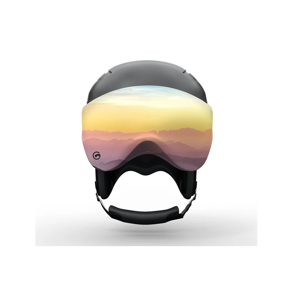 VISOR SOC COPRI VISIERA CASCO DA SCI GOGGLESOC COVER ECO FRIENDLY VARIE FANTASIE - Image 3